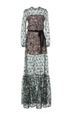 Alexis Holly Long Sleeve Embellished Gown