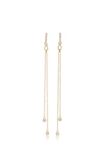 Katey Walker 18k Gold Diamond Earrings