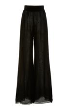Galvan Tiered Chiffon Wide-leg Trousers
