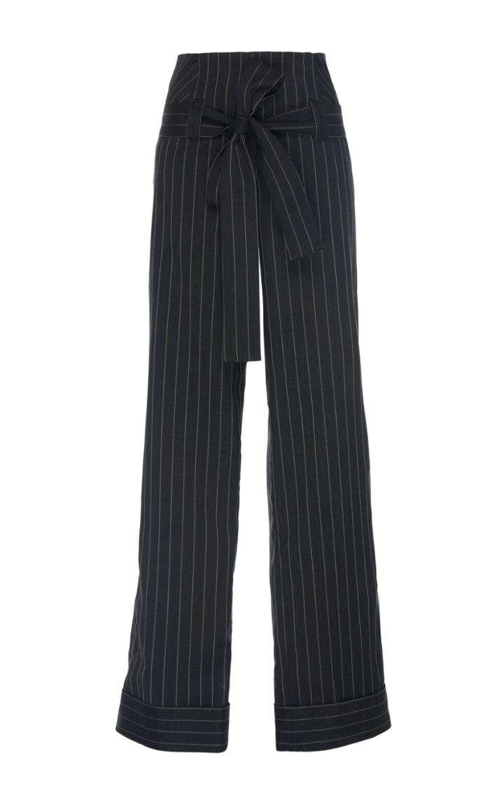 Johanna Ortiz Marime Belted Wool Pant