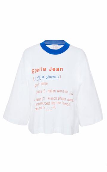 Stella Jean Stella Jean Dictionary T-shirt