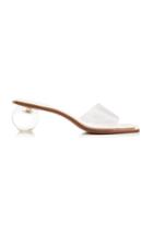 Cult Gaia Tao Pvc And Leather Sandals