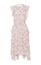 Ulla Johnson Dorothea Printed Ruffle Dress