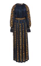 Ulla Johnson Genevieve Metallic Maxi Dress