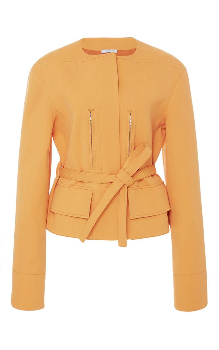 Protagonist Cropped Military Jacket