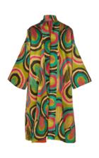 Rianna + Nina Editha Carnaval Reversible Cotton-blend Coat