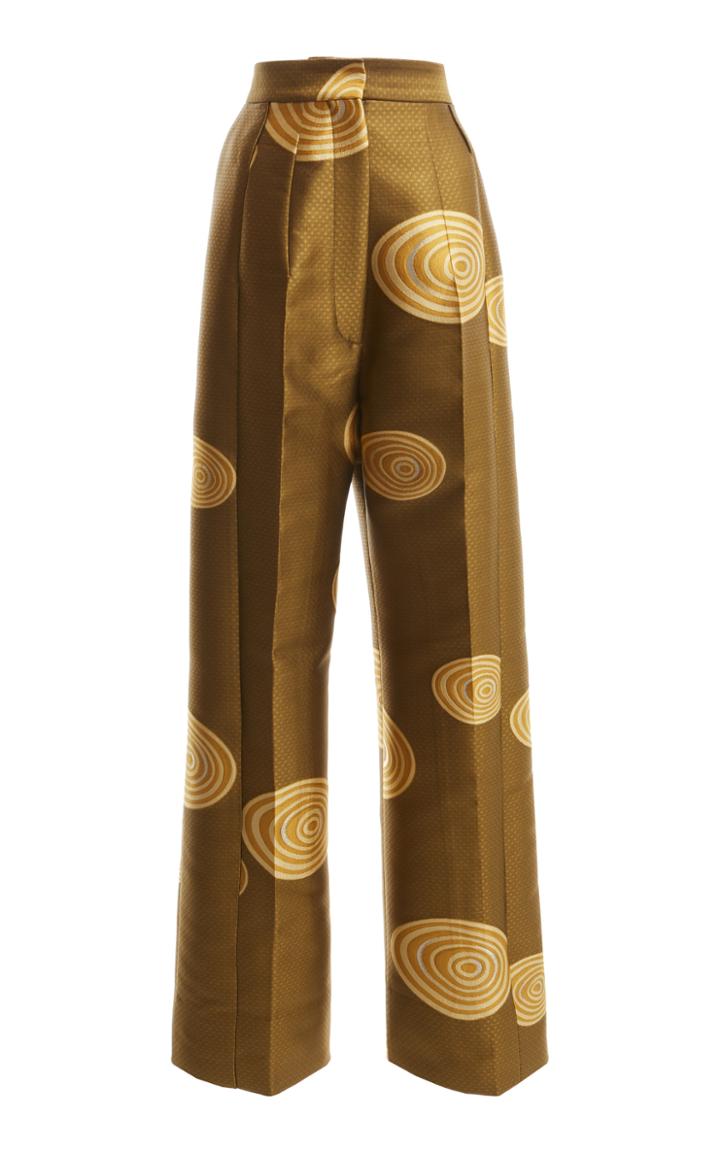 Moda Operandi Loewe Jacquard Straight-leg Pants
