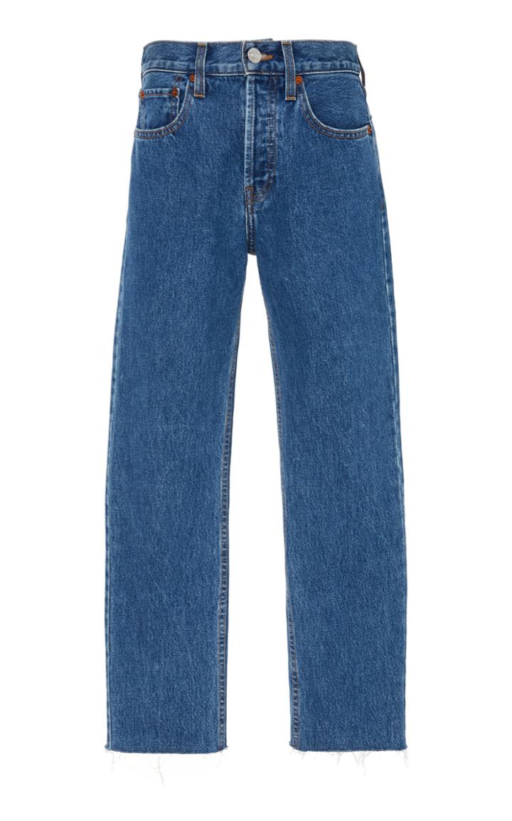 Re/done High-rise Stovepipe Jeans