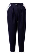 Anouki Dark Blue Cropped Pants
