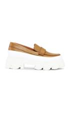 Moda Operandi Ganni Leather Chunky Loafers