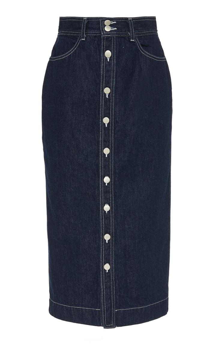 Shaina Mote Denim Utility Skirt