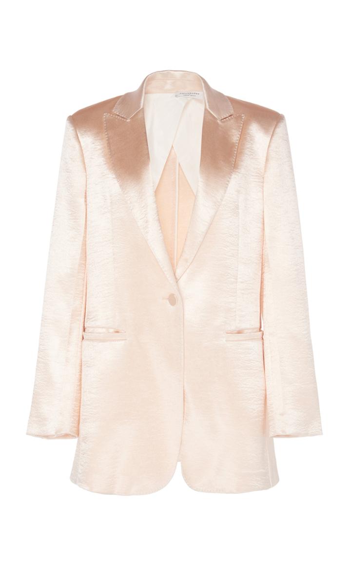 Philosophy Di Lorenzo Serafini Oversized Satin Cloqu Blazer