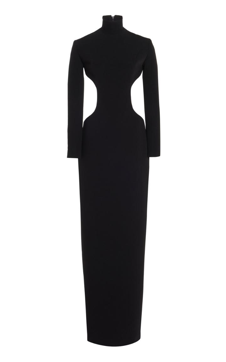 Moda Operandi Monot Stretch Crepe Cutout Gown
