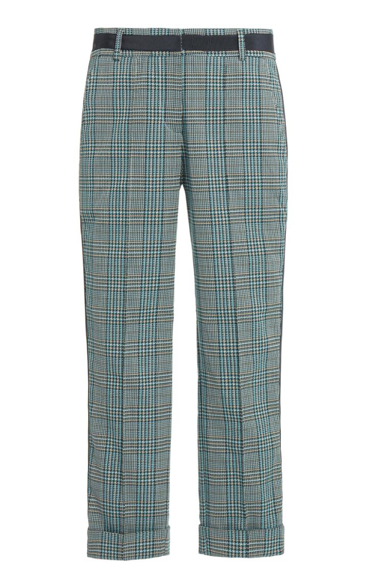 Moda Operandi Silvia Tcherassi Garmet Plaid Cotton Pants