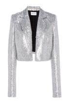 Pamella Roland Cropped Sequin Jacket
