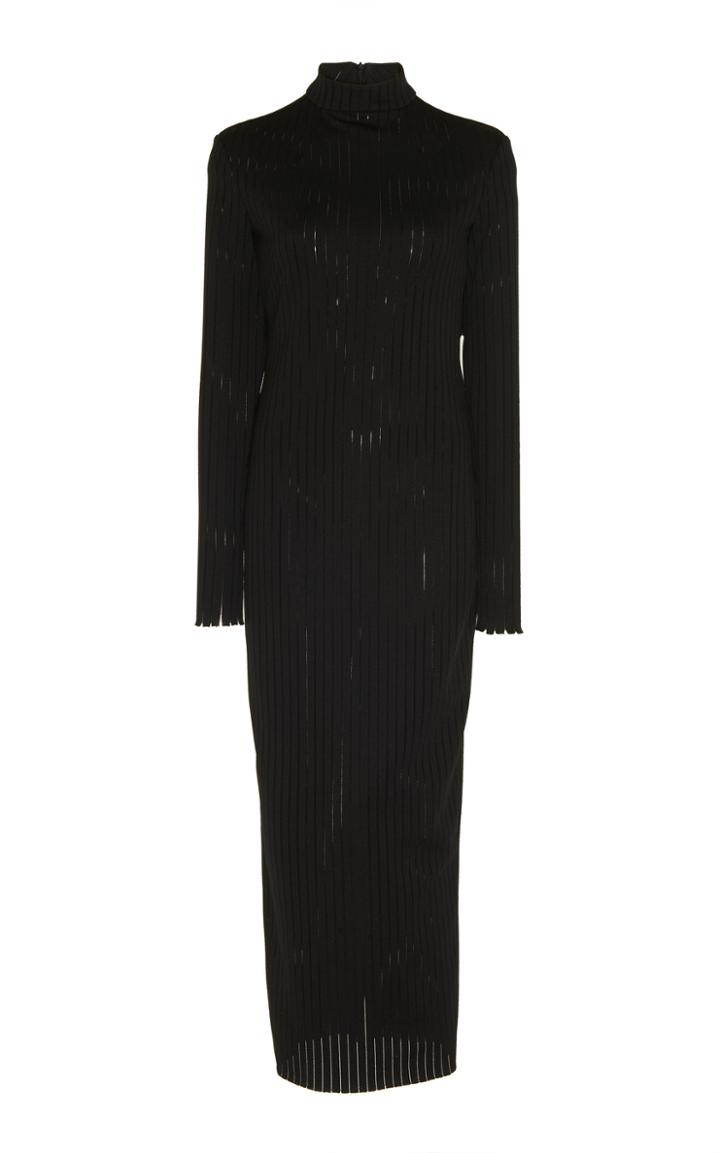 A.w.a.k.e. Mode Turtleneck Midi Dress