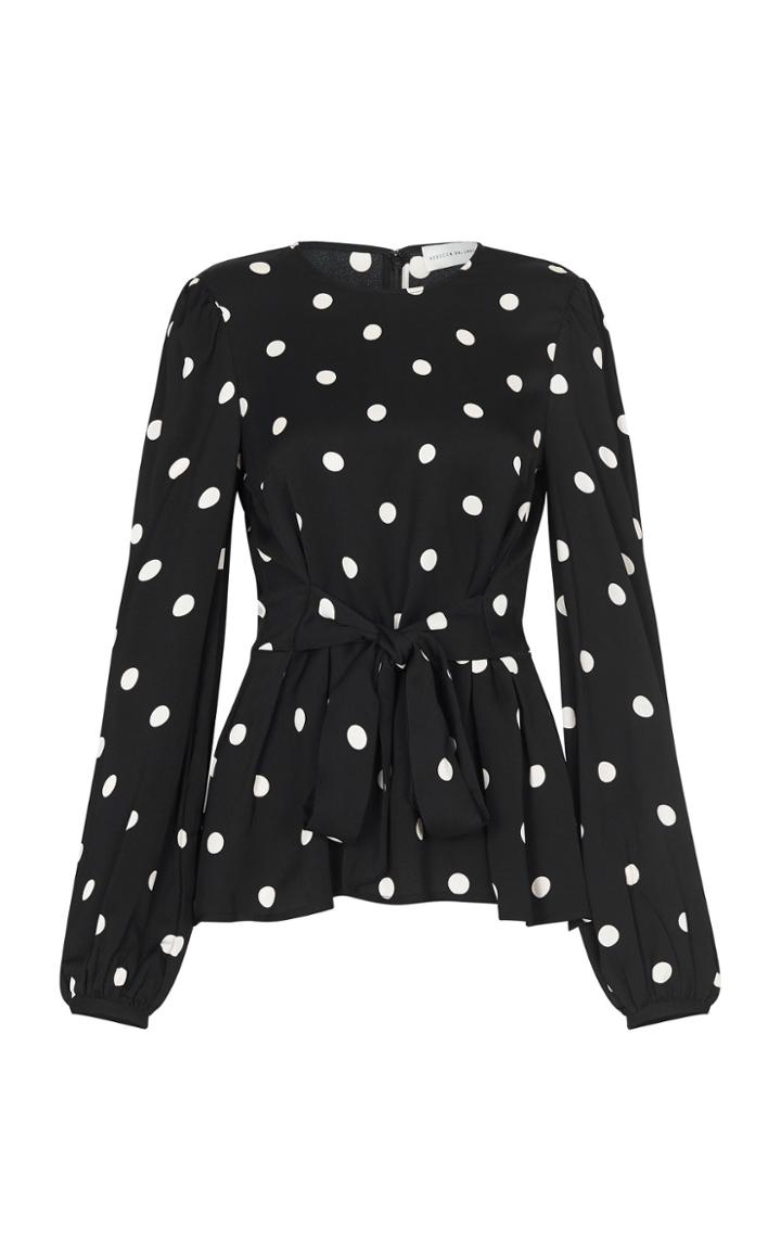 Rebecca Vallance Penelope Polka Dot Blouse