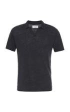 Officine Gnrale Simon Linen Polo Shirt