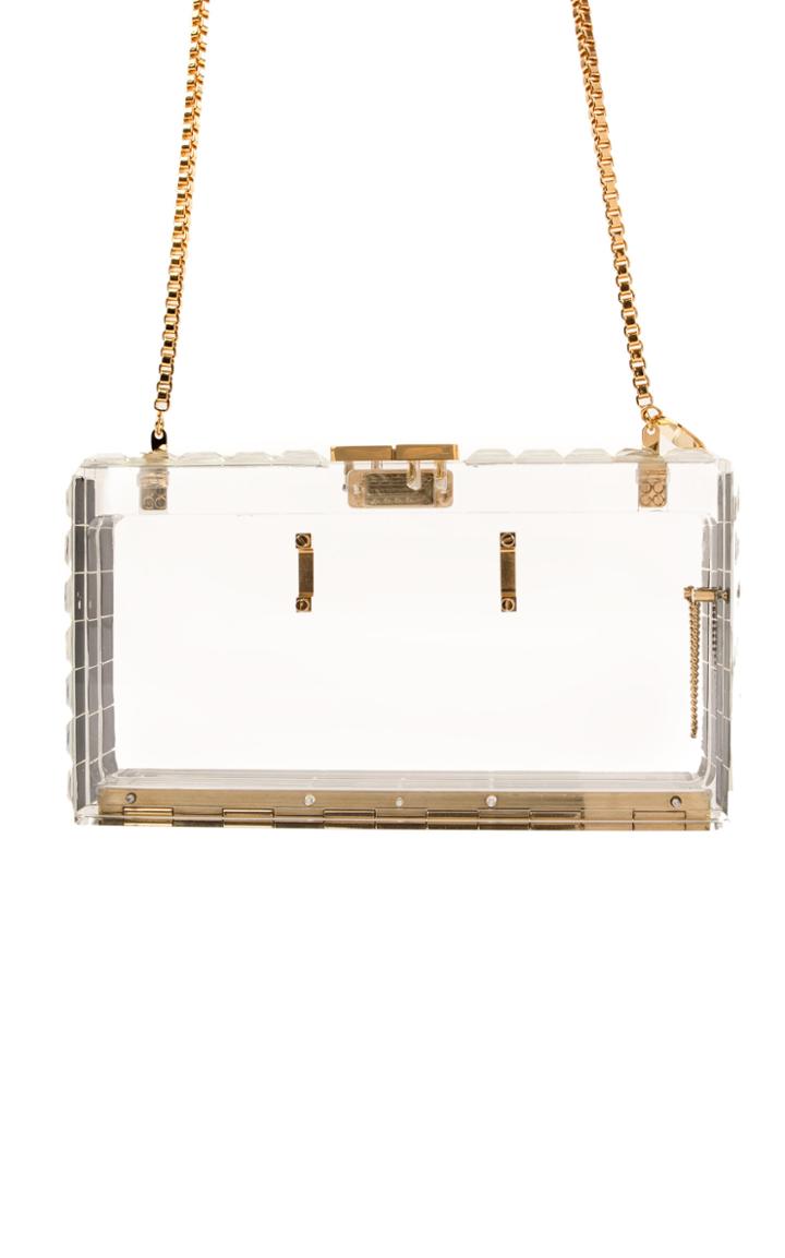 Marzook Capsule Studded Plexiglass Bag