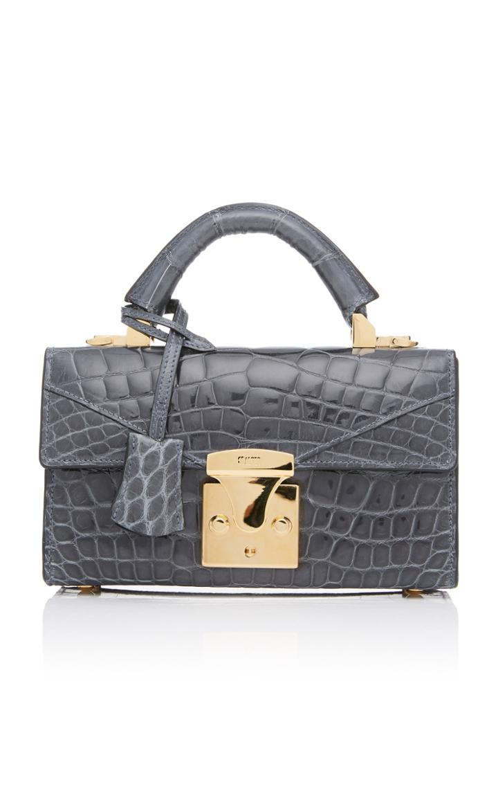 Stalvey Top Handle 2.0 Alligator Shoulder Bag