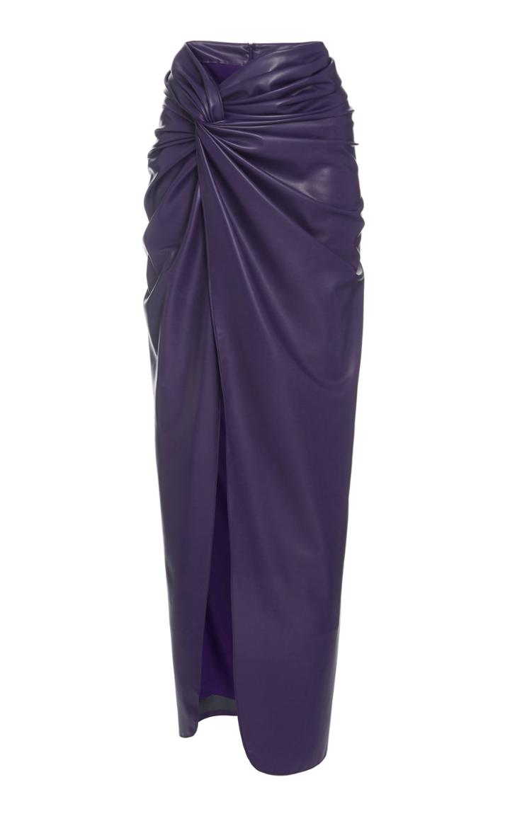 Moda Operandi Sally Lapointe Stretch Faux Leather Long Twist Sarong