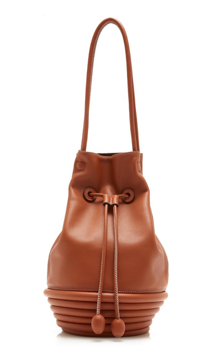 Moda Operandi Staud Rosa Leather Top Handle Bag