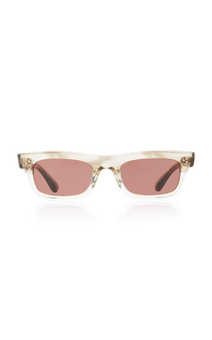 Oliver Peoples Jaye Square-frame Acetate Sunglasses