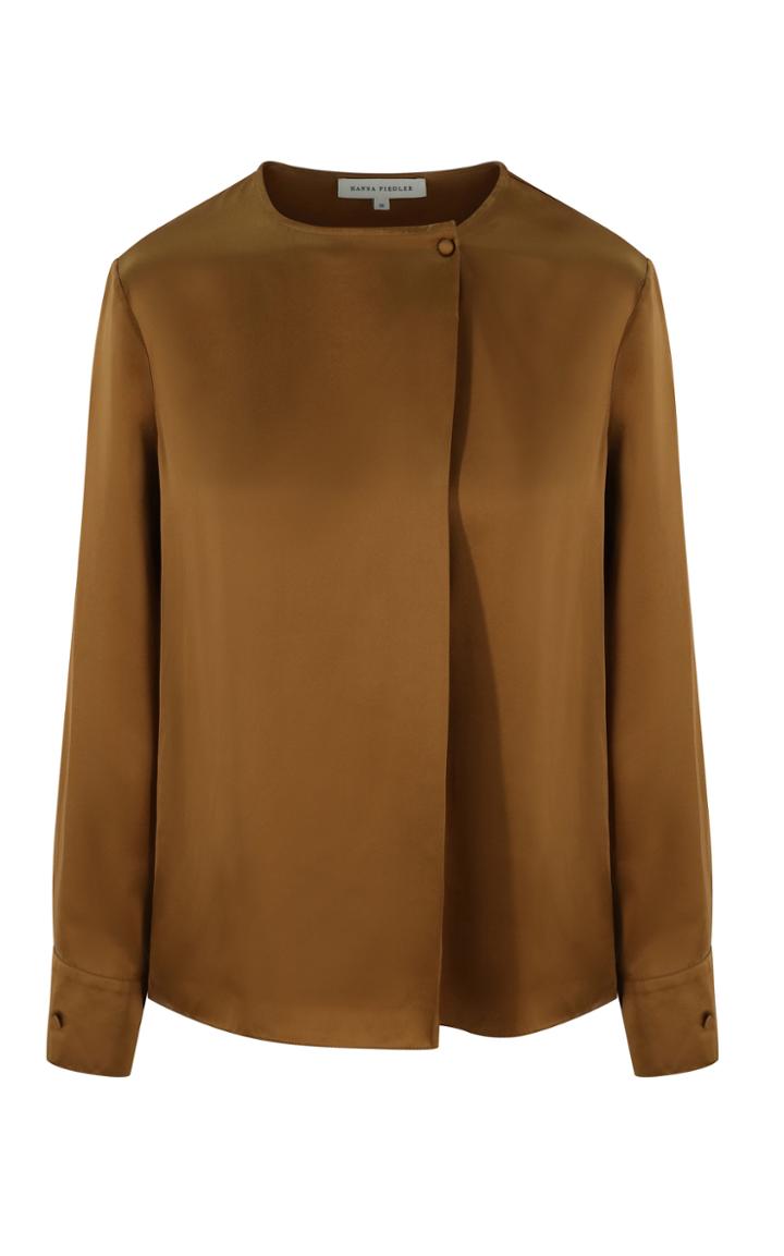 Moda Operandi Hanna Fiedler Max Silk Button-front Top