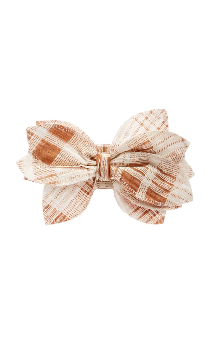 Loveshackfancy Prairie Plaid Silk Belt
