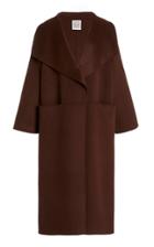 Toteme Annecy Oversized Wool And Cashmere Coat