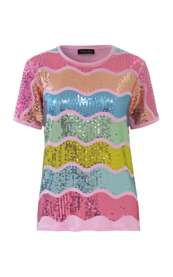 Stine Goya Cecilia Multicolor Embellished Top