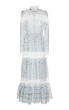 Philosophy Di Lorenzo Serafini Chiffon Printed Dress