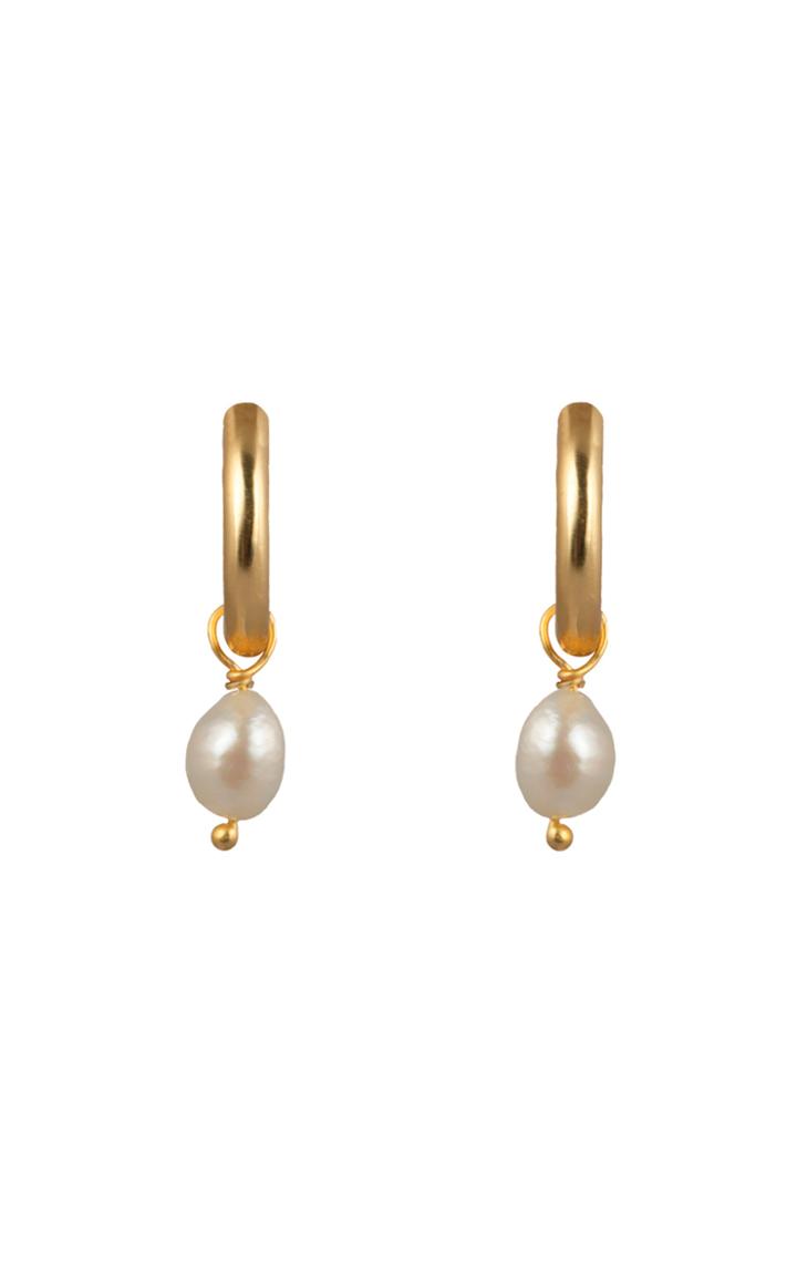 Moda Operandi Valre Gold-plated Lani Pearl Earrings