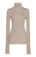 Olivier Theyskens Kapur Ribbed-knit Turtleneck Cashmere-silk Sweater