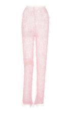 Rodarte Knit Pink Eyelash Pant