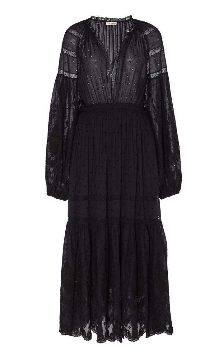 Ulla Johnson Bettina Cotton Eyelet Dress Size: 0