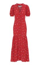 Rotate By Birger Christensen Printed Mermaid Dress