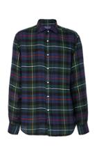 Ralph Lauren Aston Plaid Cotton-poplin Shirt Size: 15