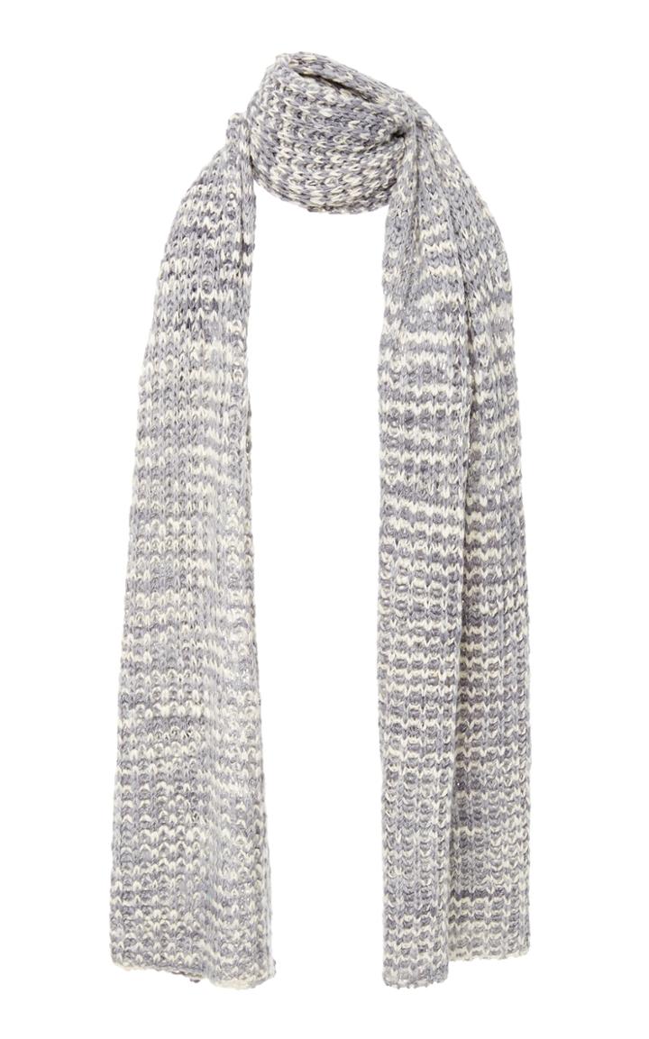 The Elder Statesman Exclusive Rib Tuck Scarf