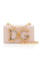 Dolce & Gabbana Embellished Leather Shoulder Bag