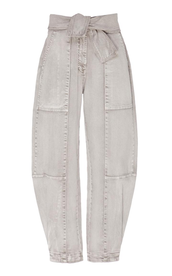 Ulla Johnson Storm Acid Wash Cropped Jean