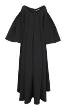 Emilia Wickstead Cressida Cloque Bell Sleeve Gown