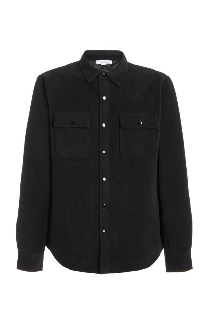 Frame Moleskin Cotton Shirt Jacket
