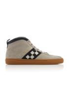 Bally Vita Parcours Suede High-top Sneakers