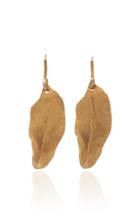Marni Metal Leaf Earrings