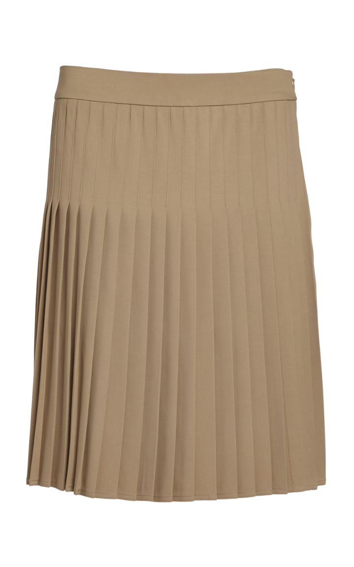 Moda Operandi Peter Do Pleated Crepe Mini Skirt