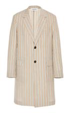 Lanvin Striped Oversized Coat