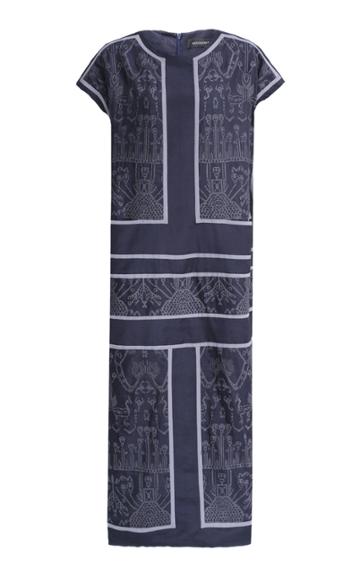 Saptodjojokartiko Boxy Embroidered Dress