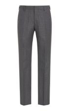 Prada Slim-fit Houndstooth Wool And Mohair-blend Pants