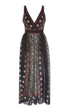 Elie Saab Mix Print Crepe Mini Dress